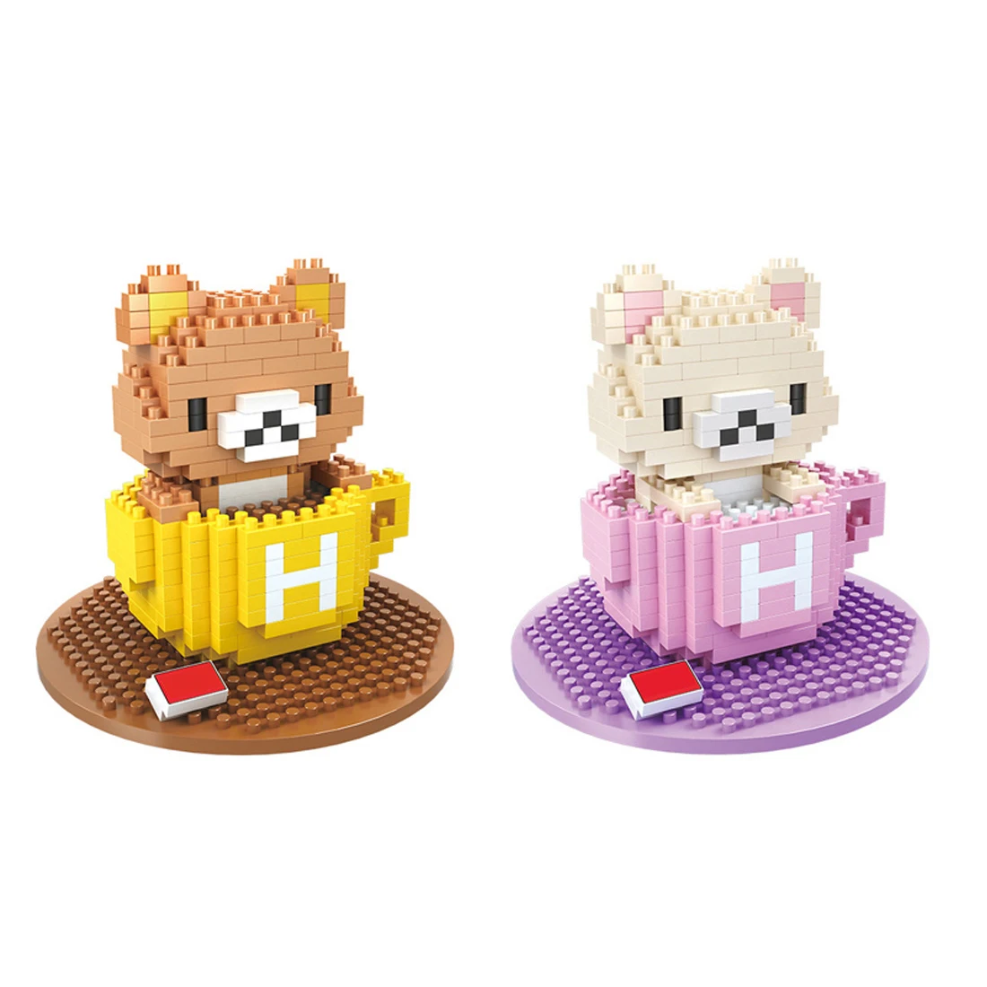 hot LegoINGlys creators classic Cartoon japan cartoon Rilakkuma Teacup bear model mini micro diamond blocks nano brick toys gift
hot LegoINGlys creators classic Cartoon japan cartoon Rilakkuma Teacup bear model mini micro diamond blocks nano brick toys gift