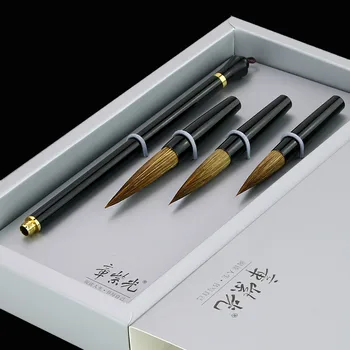 Calligraphy Brush Set Metal Penholder Brush Pen Style Chinese Calligraphy Painting Drawing Regular Script Writing Brushes Set
Calligraphy Brush Set Metal Penholder Brush Pen Style Chinese Calligraphy Painting Drawing Regular Script Writing Brushes Set