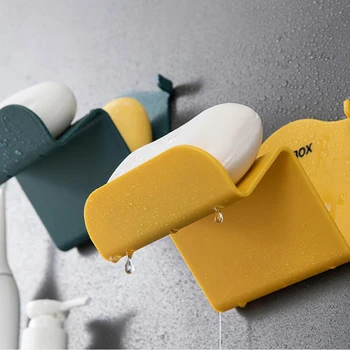 Creative Soap Box Drain Wall Hanging Punch-Free Soap Box Bathroom Small Objects Storage Rack Soap Holder
Creative Soap Box Drain Wall Hanging Punch-Free Soap Box Bathroom Small Objects Storage Rack Soap Holder