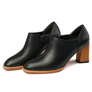 Plus size 41 women's genuine leather side zip high heels female comfortable autumn OL style dress pumps high quality shoes sale
Plus size 41 women's genuine leather side zip high heels female comfortable autumn OL style dress pumps high quality shoes sale