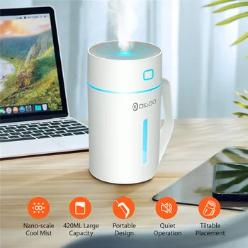 Digoo DG-M02 Air Ultrasonic Humidifier 7Color Led Night Light USB Air Purifier Mist Diffuser For Home Car Office Touch Control
Digoo DG-M02 Air Ultrasonic Humidifier 7Color Led Night Light USB Air Purifier Mist Diffuser For Home Car Office Touch Control