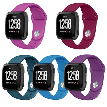 Silicon Watch Strap For Fitbit Versa Replacement Smart Watchband For Fitbit Versa Wristband Accessories Loop Back Watch Bracelet
Silicon Watch Strap For Fitbit Versa Replacement Smart Watchband For Fitbit Versa Wristband Accessories Loop Back Watch Bracelet