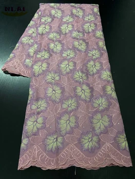 NIAI African Nigerian Dry Lace Fabric 2020 High Quality Swiss Voile Lace In Switzerland 100% Pure Cotton Lace For Dress NI3233
NIAI African Nigerian Dry Lace Fabric 2020 High Quality Swiss Voile Lace In Switzerland 100% Pure Cotton Lace For Dress NI3233
