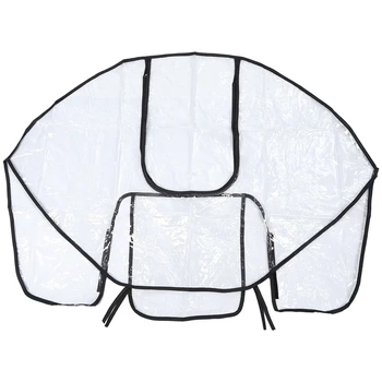 Baby stroller rain cover Non-toxic Tasteless PVC Universal Wind Dust Shield For Strollers Pushchairs stroller accessories
Baby stroller rain cover Non-toxic Tasteless PVC Universal Wind Dust Shield For Strollers Pushchairs stroller accessories