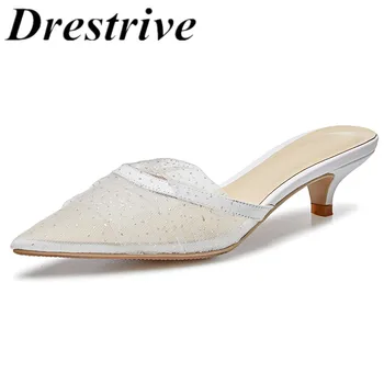 Drestrive Women's Pumps Mesh Pointed Toe 2020 Summer Low Heels Female Mules Outside Gilrs Slippers Black Big Size 43
Drestrive Women's Pumps Mesh Pointed Toe 2020 Summer Low Heels Female Mules Outside Gilrs Slippers Black Big Size 43