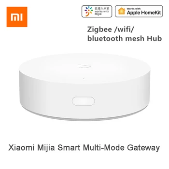 Xiaomi Mijia Multi-Mode Smart Gateway Voice Remote Control Automation work with ZigBee WIFI Bluetooth Mesh Smart Linkage Devices
Xiaomi Mijia Multi-Mode Smart Gateway Voice Remote Control Automation work with ZigBee WIFI Bluetooth Mesh Smart Linkage Devices