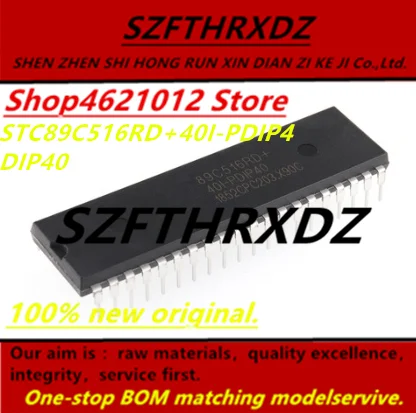 100% Новый оригинал (10 шт.) STC89C51RC-40I-PDIP40 STC 89C51RC/STC89C516RD + 40I-PDIP40 89C516RD/ | Обустройство дома