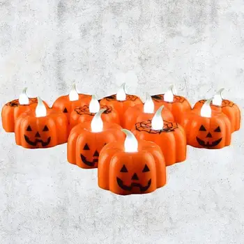Halloween Best Gift Flickering Candles Lamp Candles Light Creative Romantic LED Tealight Battery
Halloween Best Gift Flickering Candles Lamp Candles Light Creative Romantic LED Tealight Battery