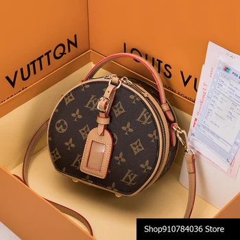Leather Round Diagonal Women Bag Louis Vuitton LV- Trendy Fashion Mini All-match shoulder Diagonal Small Bag Petit Sac Femme
Leather Round Diagonal Women Bag Louis Vuitton LV- Trendy Fashion Mini All-match shoulder Diagonal Small Bag Petit Sac Femme