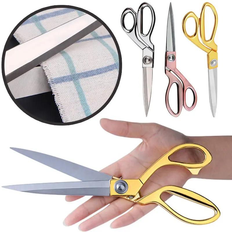 Sewing Scissors 2 Colors Gold Classics Scissors Tailor Scissors Zinc Alloy Home Stainless Steel Household Kitchen Diy Tool
Sewing Scissors 2 Colors Gold Classics Scissors Tailor Scissors Zinc Alloy Home Stainless Steel Household Kitchen Diy Tool
