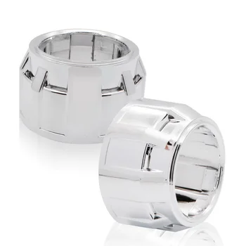 Safego 2.5Inch Crown Mask Shroud for Car HID Bixenon Headlight Projector Lens H1 H7 H4 Shrouds Not Include Angel Eyes and Lens
Safego 2.5Inch Crown Mask Shroud for Car HID Bixenon Headlight Projector Lens H1 H7 H4 Shrouds Not Include Angel Eyes and Lens