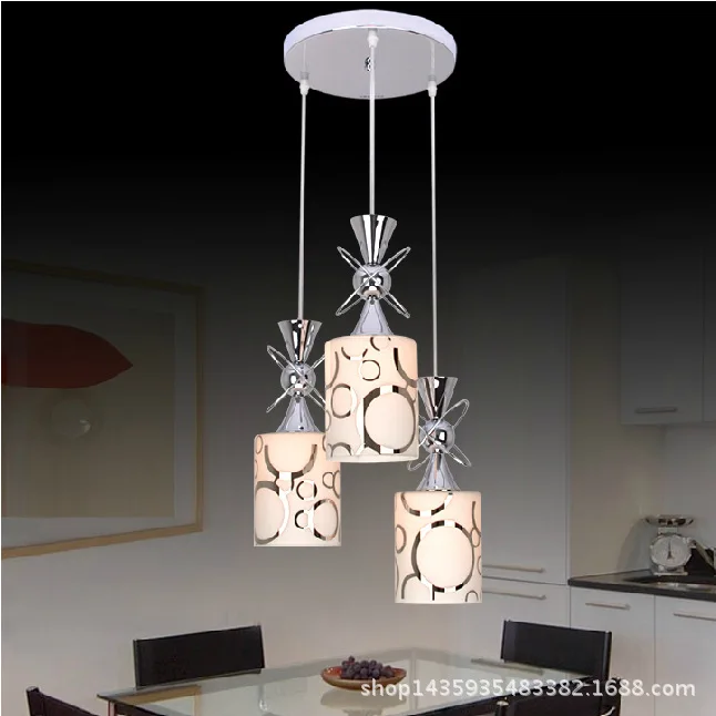 Restaurant Light Chandelier Three Head Creative Modern Simple LED Dining Room Lamps Restaurant Single-head Lighting Bar Counter
Restaurant Light Chandelier Three Head Creative Modern Simple LED Dining Room Lamps Restaurant Single-head Lighting Bar Counter