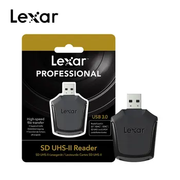 Original Lexar Professional USB 3.0 SD UHS-II Reader SD Flash Memory Card Reader With High Speed Files Transfer
Original Lexar Professional USB 3.0 SD UHS-II Reader SD Flash Memory Card Reader With High Speed Files Transfer