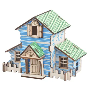Forest Cottage DIY 3D Wooden Puzzle Woodcraft Assembly Kit Cutting Wood Toys For Christmas Gift 3108
Forest Cottage DIY 3D Wooden Puzzle Woodcraft Assembly Kit Cutting Wood Toys For Christmas Gift 3108