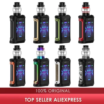 Original GeekVape Aegis X Kit 200W Box Mod with Cerberus Subohm Tank 5.5ml/2ml Electronic Cigarette Vape Kit vs Aegis solo/ Gen
Original GeekVape Aegis X Kit 200W Box Mod with Cerberus Subohm Tank 5.5ml/2ml Electronic Cigarette Vape Kit vs Aegis solo/ Gen
