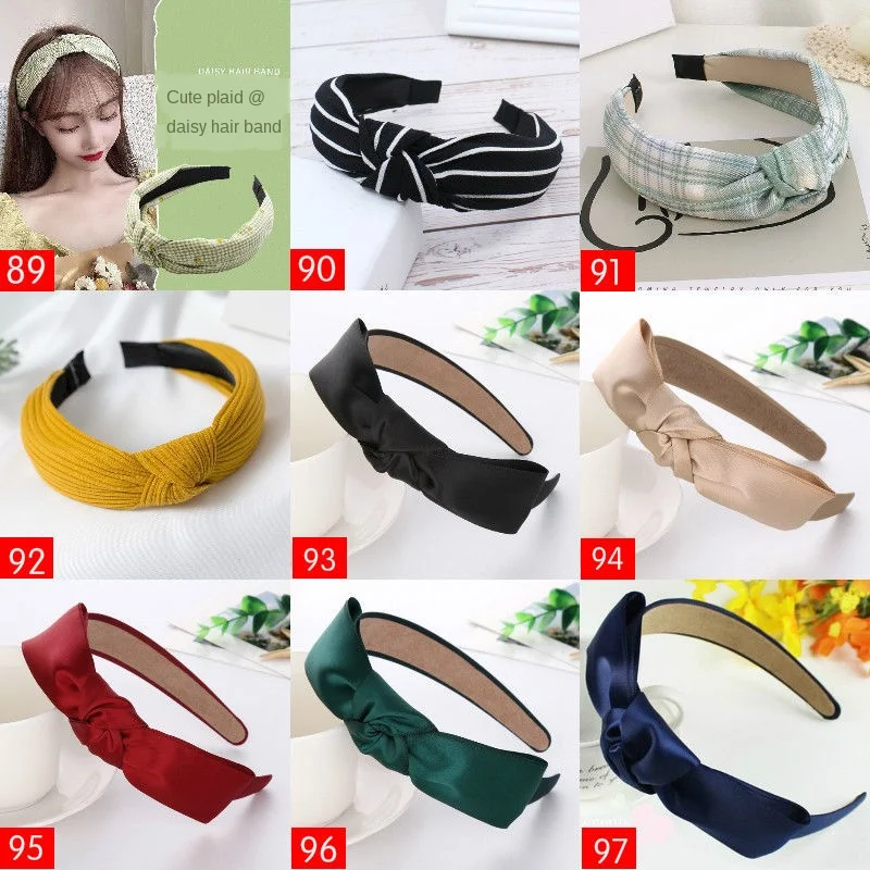 Knot Turban Headband Elastic Hairband Hair Accessories for Girls No Slip Stay on Knotted Head band Hair Band for Women Hair Band
Knot Turban Headband Elastic Hairband Hair Accessories for Girls No Slip Stay on Knotted Head band Hair Band for Women Hair Band