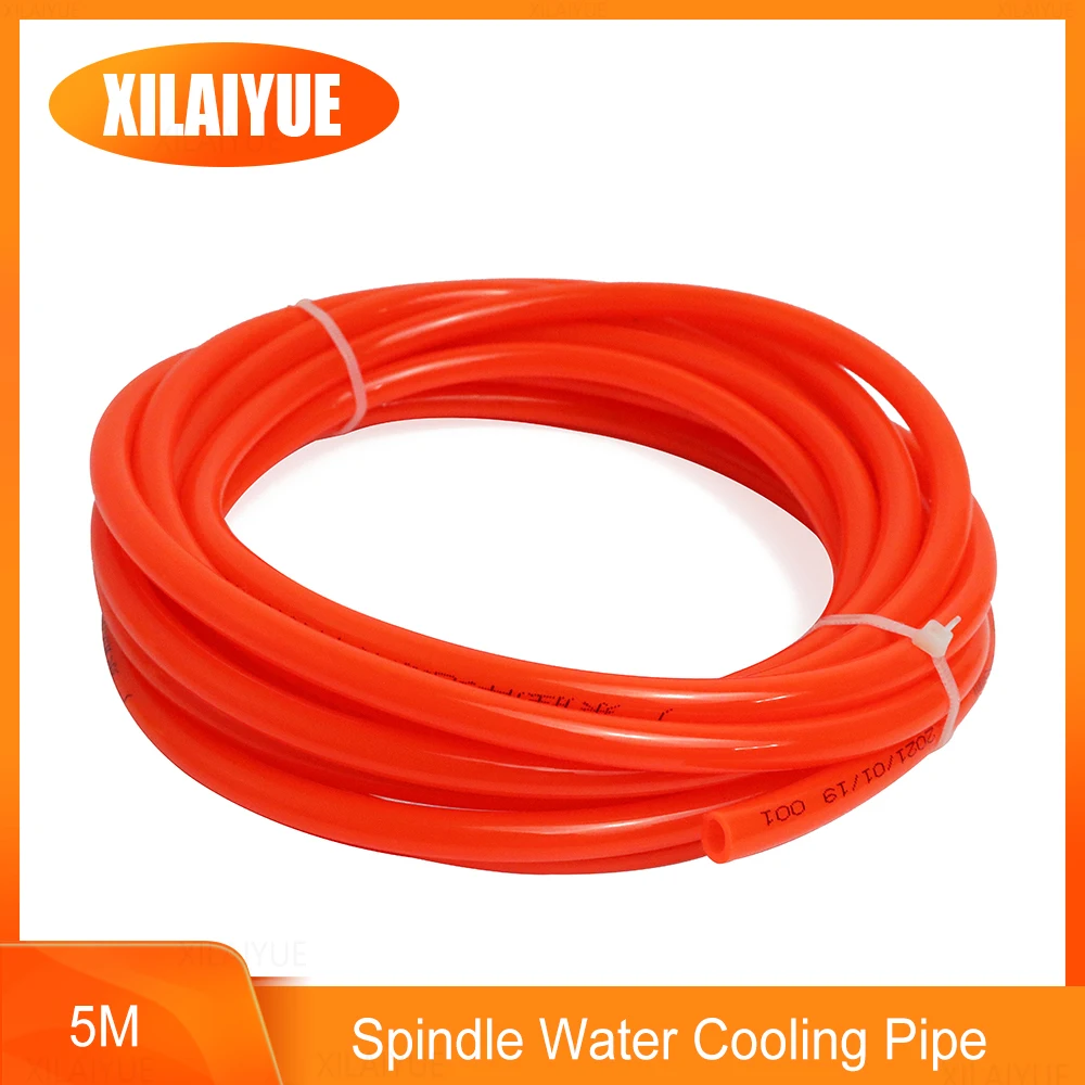 

5M Spindle Water Cooling Pipe 5*8mm Water Cooling Pipe Water Pump Connected to Water Pipe