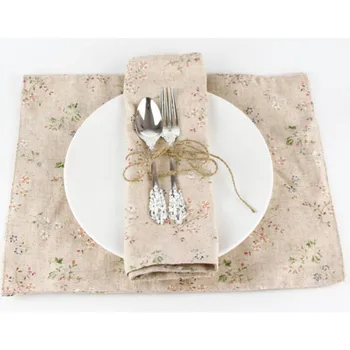 Insulation Dining Table Mat Popular Print Fabric Linen Placemat Heat Kids Table Napkin Fabric Country Placemats
Insulation Dining Table Mat Popular Print Fabric Linen Placemat Heat Kids Table Napkin Fabric Country Placemats