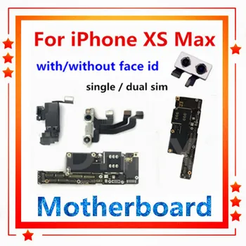 For iPhone XS MAX Unlocked Motherboard With/Without Face ID Logic Board With Chips card Free iCloud IOS With Back Rear Camera
For iPhone XS MAX Unlocked Motherboard With/Without Face ID Logic Board With Chips card Free iCloud IOS With Back Rear Camera