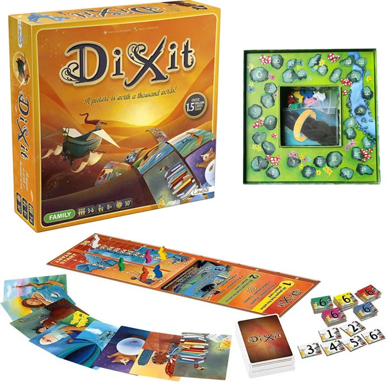 Board Game Dixit Parent-Child Family Couple Party Home Party Game Card Sing Picture English Card Adult Kids Toys Christmas Gift
Board Game Dixit Parent-Child Family Couple Party Home Party Game Card Sing Picture English Card Adult Kids Toys Christmas Gift