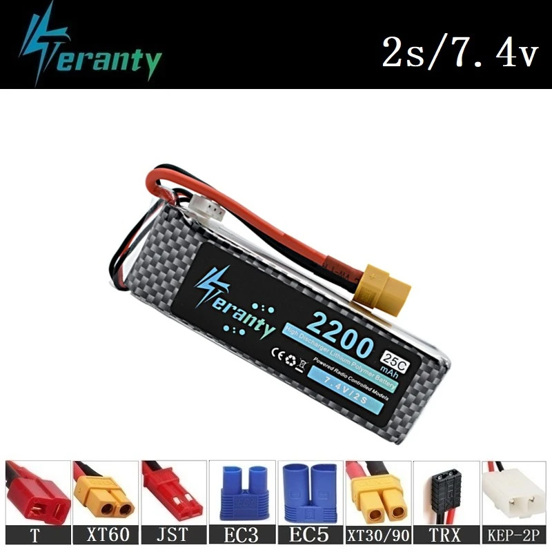 2s 2200mAh 7.4v Rechargeable Bettary for Rc Helicopter boat Robots 2s LiPo battery for Wltoys 12428 12423 RC toys Car 1PCS
2s 2200mAh 7.4v Rechargeable Bettary for Rc Helicopter boat Robots 2s LiPo battery for Wltoys 12428 12423 RC toys Car 1PCS