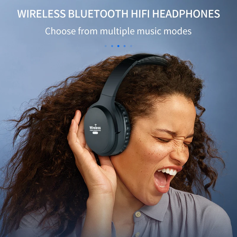High Quality Wireless Headphone Noise Cancelling Headphone Bluetooth 5.0 with Microphone Foldable HiFi Subwoofer Headphone
High Quality Wireless Headphone Noise Cancelling Headphone Bluetooth 5.0 with Microphone Foldable HiFi Subwoofer Headphone