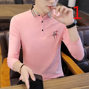 2020 new tide men's long-sleeved t-shirt streaming Korean version of self-cultivation
2020 new tide men's long-sleeved t-shirt streaming Korean version of self-cultivation