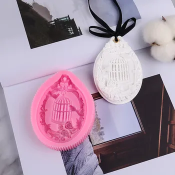 Birdcage Silicone Mold DIY Aromatherapy Plaster Pottery mould Cake Decorating Mould Candy Chocolate Making Tool
Birdcage Silicone Mold DIY Aromatherapy Plaster Pottery mould Cake Decorating Mould Candy Chocolate Making Tool