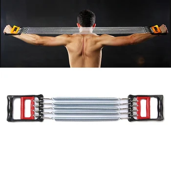 Men Muscles Training Puller Arm Resistance Bands Spring Chest Developer Weighted Expander Stainless Steel Exercise Body Building
Men Muscles Training Puller Arm Resistance Bands Spring Chest Developer Weighted Expander Stainless Steel Exercise Body Building