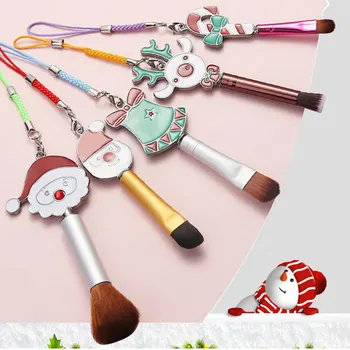 Wholesale Christmas Makeup Brushes Xmas Cosmetic Brushes Set for Foundation Powder Blush Concealers Eye Shadows Kit Women M3
Wholesale Christmas Makeup Brushes Xmas Cosmetic Brushes Set for Foundation Powder Blush Concealers Eye Shadows Kit Women M3