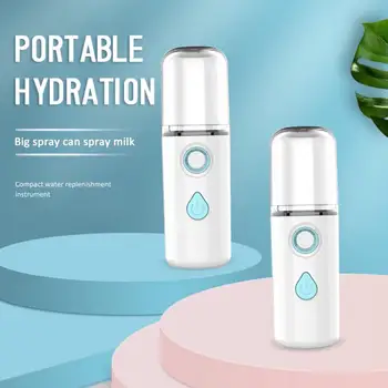 15ml Facial Sprayer Ultrasonic Mist Spray USB Face Mister Portable Face Humidifier Handy Facial Spray Moisturizer Facial Steamer
15ml Facial Sprayer Ultrasonic Mist Spray USB Face Mister Portable Face Humidifier Handy Facial Spray Moisturizer Facial Steamer