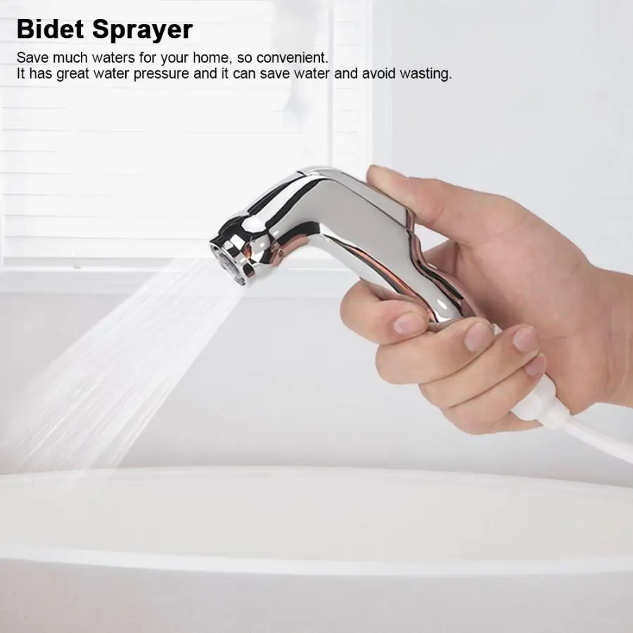 ABS Handheld Toilet Bidet Sprayer Bathroom Bidet Shower Head with PU Spring Tube G1/2" BSP self cleaning showerhead
ABS Handheld Toilet Bidet Sprayer Bathroom Bidet Shower Head with PU Spring Tube G1/2" BSP self cleaning showerhead