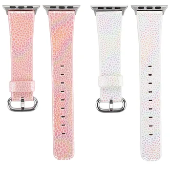 Glitter Snake Pattern Leather Watch Bracelet Replacement Sport Band For Apple Watch Fashion Unisex Leather Wristband Strap 
Glitter Snake Pattern Leather Watch Bracelet Replacement Sport Band For Apple Watch Fashion Unisex Leather Wristband Strap