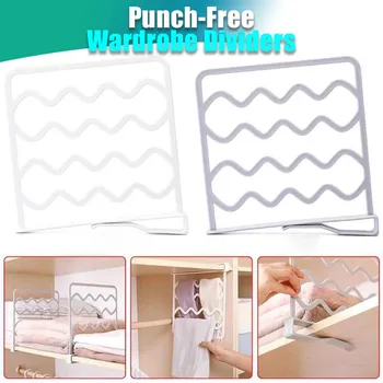 Closet Shelf Dividers Wardrobe Partition Shelves Clothing Divider Wire Plastic Dividers Drawer Tshirt Organizer Organizador
Closet Shelf Dividers Wardrobe Partition Shelves Clothing Divider Wire Plastic Dividers Drawer Tshirt Organizer Organizador