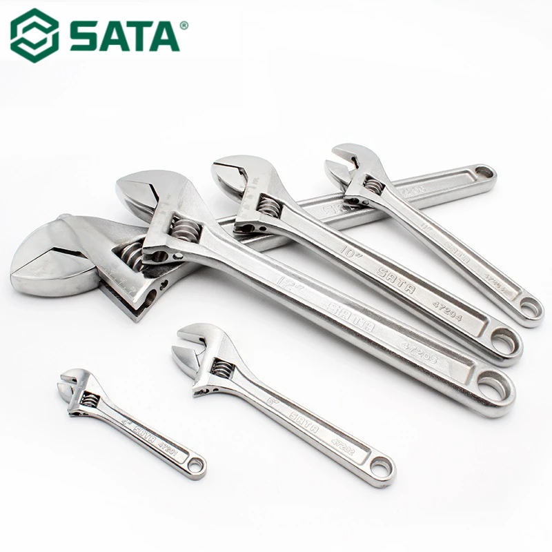 SATA 4,6,8,10-lnch Adjustable Wrench Hardware tools adjustable wrench adjustable wrench live wrench
SATA 4,6,8,10-lnch Adjustable Wrench Hardware tools adjustable wrench adjustable wrench live wrench