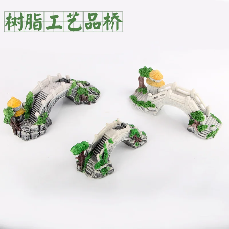 New Style Fish Tank Decoration Modeling Crafts Aquarium Resin Crafts Large, Medium And Small Size Bridge
New Style Fish Tank Decoration Modeling Crafts Aquarium Resin Crafts Large, Medium And Small Size Bridge