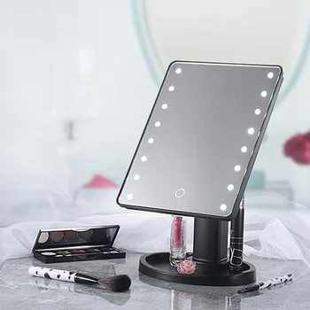 High Quality Intelligent Adjustable Brightness 16 Lamps/22 Lamps LED Illuminated 10x Cosmetic Mirror Makeup Mirror ship for RU
High Quality Intelligent Adjustable Brightness 16 Lamps/22 Lamps LED Illuminated 10x Cosmetic Mirror Makeup Mirror ship for RU