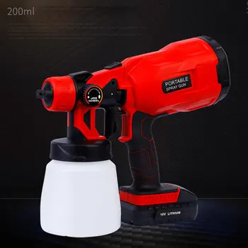 High Pressure Electric Paint Spray Gun 500ml Household DIY Sprayer Machine Lion Battery Electric Paint Gun For Painting
High Pressure Electric Paint Spray Gun 500ml Household DIY Sprayer Machine Lion Battery Electric Paint Gun For Painting