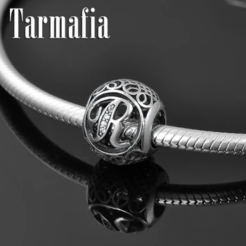 Authentic Sterling Silver S925 Crystal Alphabet Letter R Bead Charm Fit Original Pandora Charm Bracelets Fine Jewelry Making 
Authentic Sterling Silver S925 Crystal Alphabet Letter R Bead Charm Fit Original Pandora Charm Bracelets Fine Jewelry Making