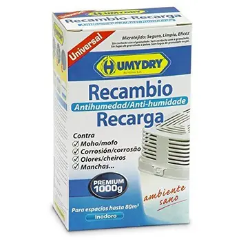 HUMYDRY - Recharge d'absorbeur d'humidité 1 kg 
HUMYDRY - Recharge d'absorbeur d'humidité 1 kg