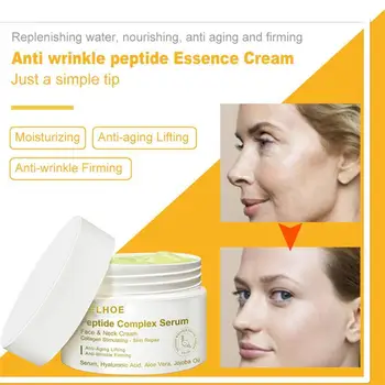 20/30/50g Anti-wrinkle Essence Peptide Cream Anti-aging Lifting Whitening Moisturizing Hydrating Skin Cream Firming Polypep J1P5
20/30/50g Anti-wrinkle Essence Peptide Cream Anti-aging Lifting Whitening Moisturizing Hydrating Skin Cream Firming Polypep J1P5