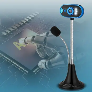 High Definition USB Webcam Video Calling Web Camera Built-in Microphone Camera for Desktop PC Laptop Computer
High Definition USB Webcam Video Calling Web Camera Built-in Microphone Camera for Desktop PC Laptop Computer