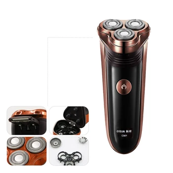 men trimmer shaver rechargable with Washable triple-heads cutting machine for sideburns
men trimmer shaver rechargable with Washable triple-heads cutting machine for sideburns