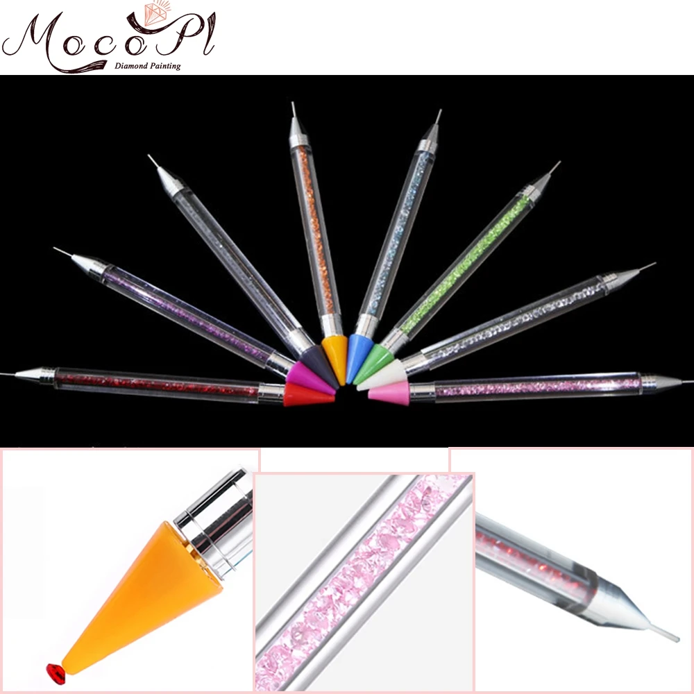 Diamond painting Pen Accessories Diamond Embroidery New Tools Rhinestone Needlework Round/Square Point Drill Double Top Pen
Diamond painting Pen Accessories Diamond Embroidery New Tools Rhinestone Needlework Round/Square Point Drill Double Top Pen