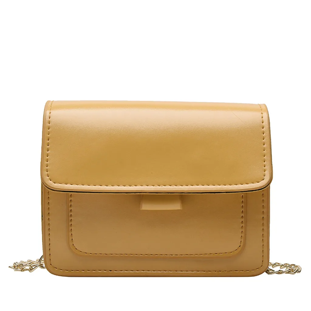 Women Crossbody Bag Sequins Chain Leather Colorful Messenger Bag Fashion Solid color Leather Wild Simple Casual Temperament
Women Crossbody Bag Sequins Chain Leather Colorful Messenger Bag Fashion Solid color Leather Wild Simple Casual Temperament