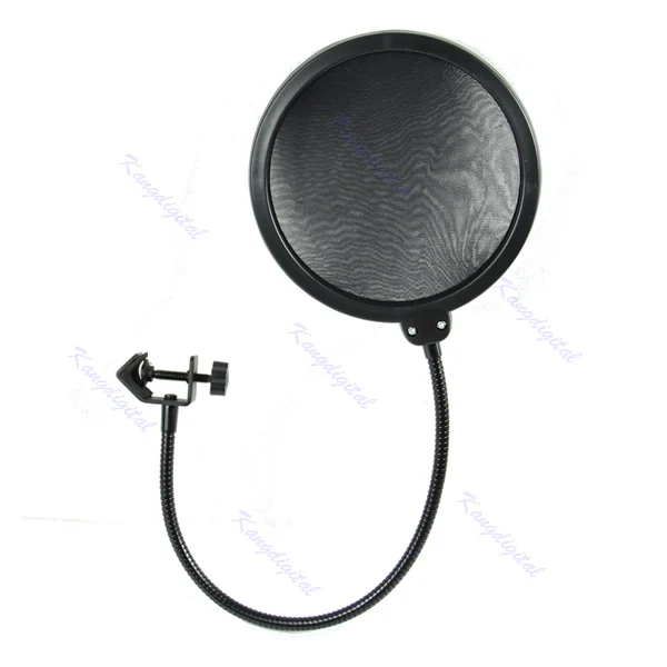 Recording Studio Microphone Mic Wind Screen Pop Filter Mask Shield Double Layer 634A
Recording Studio Microphone Mic Wind Screen Pop Filter Mask Shield Double Layer 634A