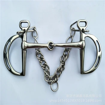 13.5CM Stainless Steel Full Cheek Bit Horse Product Mouth Equestrian Equipment Riding Horse Racing Accessory
13.5CM Stainless Steel Full Cheek Bit Horse Product Mouth Equestrian Equipment Riding Horse Racing Accessory