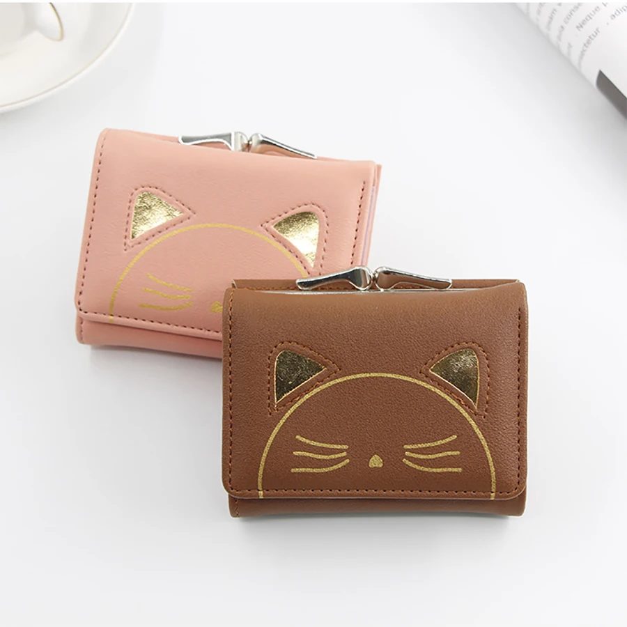Cute Cat Print Women Wallet Change Folder Short Multi-function Coin Purse Credit Card Holder Sets Pu Leather Girls Coin Wallets
Cute Cat Print Women Wallet Change Folder Short Multi-function Coin Purse Credit Card Holder Sets Pu Leather Girls Coin Wallets