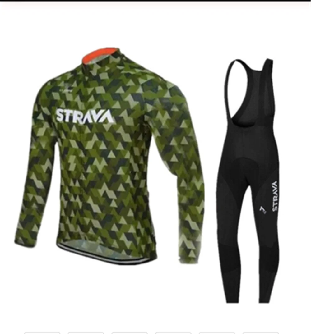 2019 Men's Strava Cycling jersey Long-sleeved set MTB Bike Clothing Maillot Ropa Ciclismo Hombre Bicycle Wear 20D GEL bib pants
2019 Men's Strava Cycling jersey Long-sleeved set MTB Bike Clothing Maillot Ropa Ciclismo Hombre Bicycle Wear 20D GEL bib pants