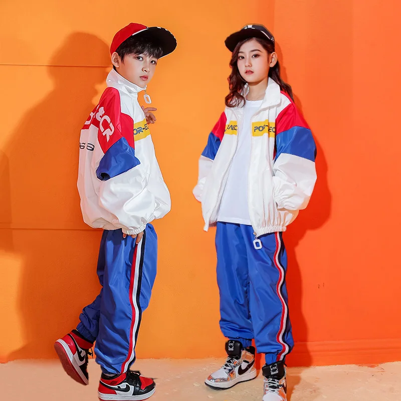 Loose Jazz Dance Costumes Kids Long Sleeve Hip Hop Street Dance Practice Performance Clothing Rave Outfit Sport Clothes DC3232
Loose Jazz Dance Costumes Kids Long Sleeve Hip Hop Street Dance Practice Performance Clothing Rave Outfit Sport Clothes DC3232